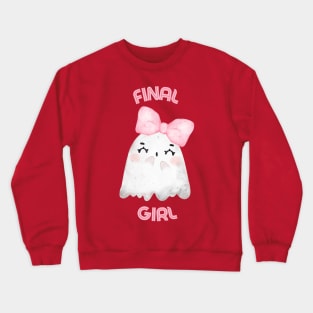 Cute Final Girl Crewneck Sweatshirt